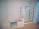 Bathroom featuring a separate tub and shower, tile flooring and lots of natural light at 4816 Cayview Ave # 20111, Orlando, FL 32819
