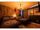 Unique Harry Potter-themed bedroom with two twin beds and Hogwarts-inspired decor at 7224 Oakmoss Loop, Davenport, FL 33837