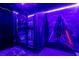 bedroom with themed bunkbeds, wall art and lighting at 7224 Oakmoss Loop, Davenport, FL 33837