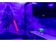 Themed bedroom with wall art, decorative lighting and Star Wars themed furnishings at 7224 Oakmoss Loop, Davenport, FL 33837