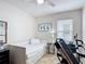 This guest bedroom has daybed with storage, and an exercise machine at 1061 Suffragatte Cir, Haines City, FL 33844