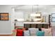 Bright kitchen with a large island, stainless steel appliances, and white cabinetry at 1184 Fern Ave, Orlando, FL 32814