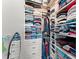 Well-organized walk-in closet with shelves, drawers, and ample storage space at 1184 Fern Ave, Orlando, FL 32814