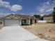New construction with modern neutral color palette and two-car garage at 16648 Sw 25Th Ct, Ocala, FL 34473