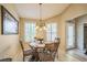 Cozy breakfast nook with natural light, perfect for enjoying casual dining at 17567 Se 81St Parnassus Ct, The Villages, FL 32162