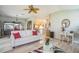 Inviting living room adjacent to an eat-in kitchen, complete with stylish décor at 17567 Se 81St Parnassus Ct, The Villages, FL 32162