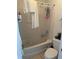 Clean bathroom featuring a shower and bathtub combination at 2882 Club Cortile Cir # B, Kissimmee, FL 34746