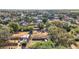 Aerial view of property showcasing backyard features, convenient location, and neighborhood amenities with plenty of green space at 2921 Bon Air Dr, Orlando, FL 32818