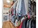 Spacious walk-in closet with ample storage and organization options at 2950 Inca Ave, Clermont, FL 34715
