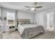 Serene bedroom with a cozy bed and window views at 3961 Crawley Down Loop, Sanford, FL 32773