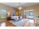 Serene main bedroom with backyard view, offering a peaceful retreat with lots of natural light at 4218 Inwood Landing Dr, Orlando, FL 32812