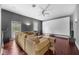 Home theater room with large screen, comfortable seating, and surround sound at 5025 Down Point Ln, Windermere, FL 34786