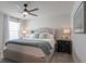 Comfortable bedroom featuring a cozy bed with soft pillows and a modern dresser at 5226 Northern Flicker Dr, St Cloud, FL 34771