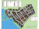 Detailed community site plan illustrating property layout, including residential units, parks, and waterfront access at 6611 Time Square Ave # 103, Orlando, FL 32835