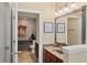 Well-appointed bathroom with a soaking tub, vanity, and tasteful finishes for a relaxing retreat at 7628 Bay Port Rd # 43, Orlando, FL 32819