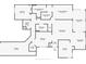Detailed floor plan showcasing the layout of the home with labeled rooms and dimensions for easy visualization at 7628 Bay Port Rd # 43, Orlando, FL 32819