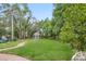 Expansive backyard featuring a charming gazebo and lush landscaping at 103 Cherry Hill Cir, Longwood, FL 32779