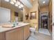 Bathroom featuring vanity and walk-in shower at 1319 Castleport Rd, Winter Garden, FL 34787