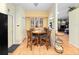 Cozy breakfast nook with a round table, seating, and built-in cabinet at 1319 Castleport Rd, Winter Garden, FL 34787