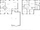 Detailed floorplan showcasing the layout of the home, including the kitchen, bedrooms, and garage at 14545 Braddock Oak Dr, Orlando, FL 32837