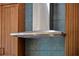 Modern stainless steel range hood complements the space, offering function with style at 14545 Braddock Oak Dr, Orlando, FL 32837