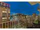 City view from the balcony at twilight at 155 S Court Ave # 1608, Orlando, FL 32801