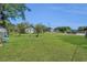 Lawn area surrounded by trees and foliage at 2045 South St, Oviedo, FL 32765