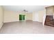 Spacious living room with tile floors, ceiling fan, and sliding glass doors to the outside at 2157 Cypress Villas Dr, Orlando, FL 32825