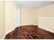 Loft area with wood floors and trim at 2157 Cypress Villas Dr, Orlando, FL 32825