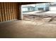 A garage under construction showing concrete slab floor at 2383 Zuni Road, St Cloud, FL 34771