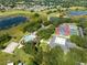 The neighborhood has a great sense of community with a pool, clubhouse and tennis courts at 25409 Waterbrook Ct, Leesburg, FL 34748