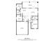 Detailed floor plan showcasing the layout of this 909 sq ft home at 274 W 20Th St, Apopka, FL 32703