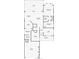 Detailed floor plan showcasing the layout of the home, including bedrooms, bathrooms, kitchen, living spaces, and lanai at 3008 Pinnacle Ct, Clermont, FL 34711