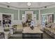 Elegant lounge with comfortable seating, stylish decor, and inviting atmosphere for residents to enjoy at 3008 Pinnacle Ct, Clermont, FL 34711