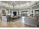Elegant lounge with comfortable seating, stylish decor, and inviting atmosphere for residents to enjoy at 3008 Pinnacle Ct, Clermont, FL 34711