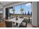 Restaurant seating with picturesque views of the outdoor patio and surrounding landscape at 3008 Pinnacle Ct, Clermont, FL 34711