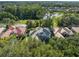 Expansive aerial view of beautiful single-Gathering home next to golf course and pond at 3352 Park Grove Ct, Longwood, FL 32779