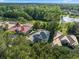 Expansive aerial view of beautiful single-Gathering home next to golf course and pond at 3352 Park Grove Ct, Longwood, FL 32779