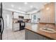 Functional kitchen featuring ample counter space, updated appliances, and bright lighting for enjoyable cooking at 3714 Paige St, Port Orange, FL 32127