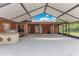 Screened lanai with outdoor kitchen at 5180 Garlanger Trl, Oviedo, FL 32765