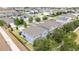 Aerial view of a residential area with well-maintained homes and landscaping at 6543 Orange Cream Aly, Winter Garden, FL 34787