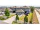 Aerial view of a well-maintained home with a fenced yard, patio, and spacious driveway at 6543 Orange Cream Aly, Winter Garden, FL 34787