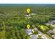 Aerial view highlighting the property's location near a beautiful natural area and serene waterways at 830 Miami Springs Dr, Longwood, FL 32779