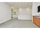 Large carpeted bonus room with recessed lighting and a wet bar at 830 Miami Springs Dr, Longwood, FL 32779
