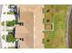 Aerial view of the roof and fenced backyard at 9069 Shepton St, Orlando, FL 32825