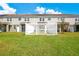 Spacious backyard features a white picket fence at 9069 Shepton St, Orlando, FL 32825