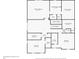 Upstairs floor plan featuring primary suite, bedrooms, loft, laundry room, and bathrooms with precise dimensions at 10249 Spring Lake Dr, Clermont, FL 34711