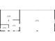 Floor plan with dimensions of the garage, foyer, and storage areas at 1090 Braddock Rd, Deltona, FL 32725