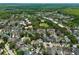 Wonderful aerial view of the neighborhood showcasing the house and its surroundings at 1101 Rush Ct, Celebration, FL 34747