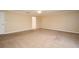 Bedroom with ceiling fan, plush carpet and white trim at 115 Bristol Forest Trl, Sanford, FL 32771